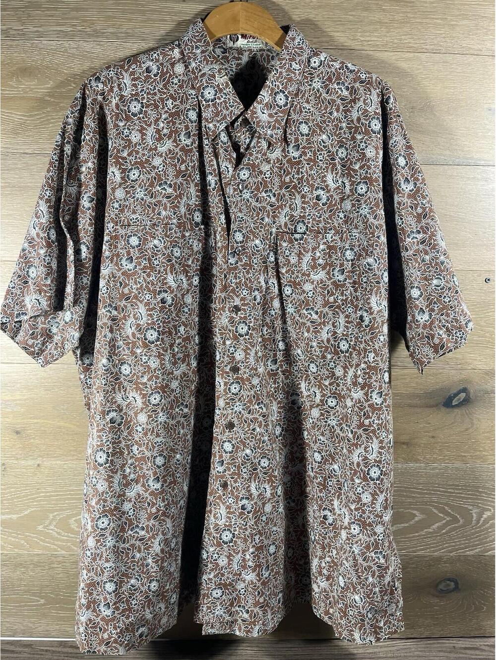 Mirota Batik & Handicraft Surabaya Button Shirt Print Shirt 3XL